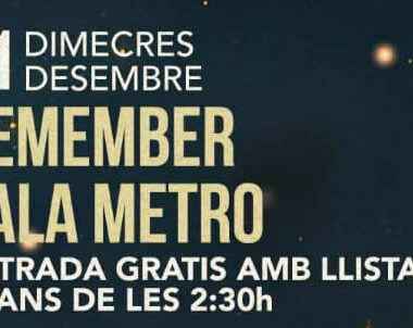 Entrada gratuïta sense consumició abans les 02:30h